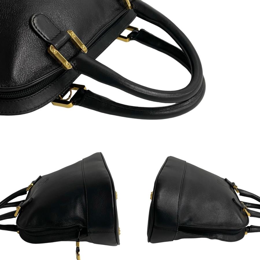 LOEWE（ロエベ） ほぼ 未使用 ヴィンテージ アナグラム ロゴ レザー
