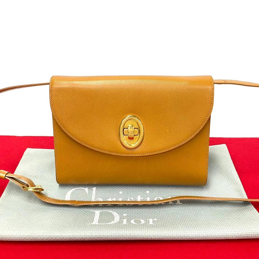極 美品 保存袋付き Christian Dior クリスチャンディオール 