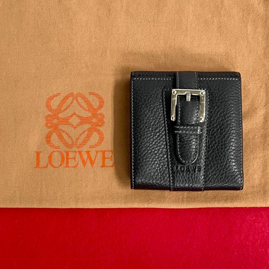 LOEWE 未使用 保管品 極 美品 ロエベ ベルト モチーフ レザー LOEWE 未使用 保管品 極 美品 ロエベ ベルト モチーフ レザー