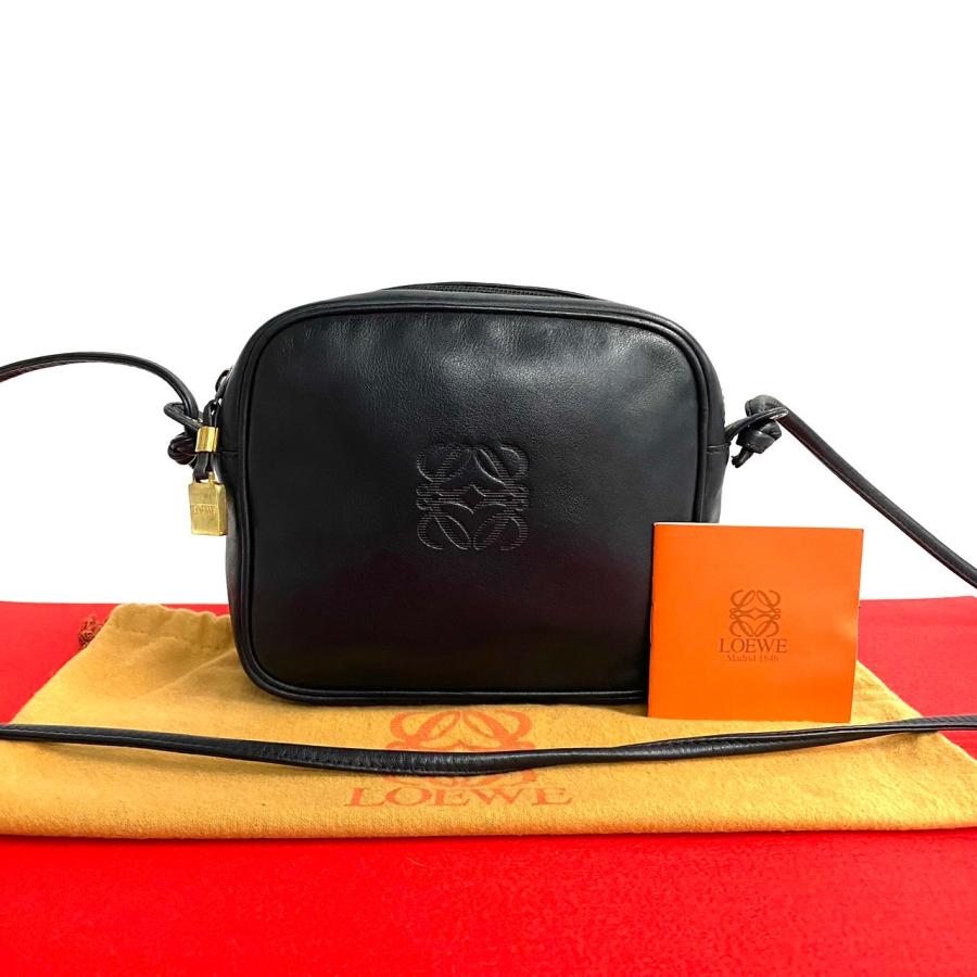 LOEWE（ロエベ） ほぼ未使用 袋付き ヴィンテージ アナグラム ロゴ