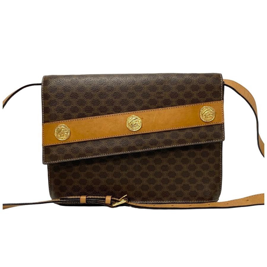 CELINE（セリーヌ） 極 美品 袋付き ヴィンテージ マカダム ブラゾン