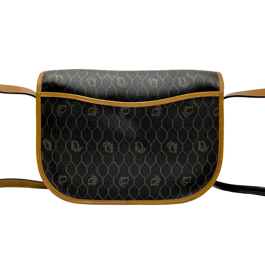 極 美品 Christian Dior ディオール ヴィンテージ ハニカム 柄 レザー
