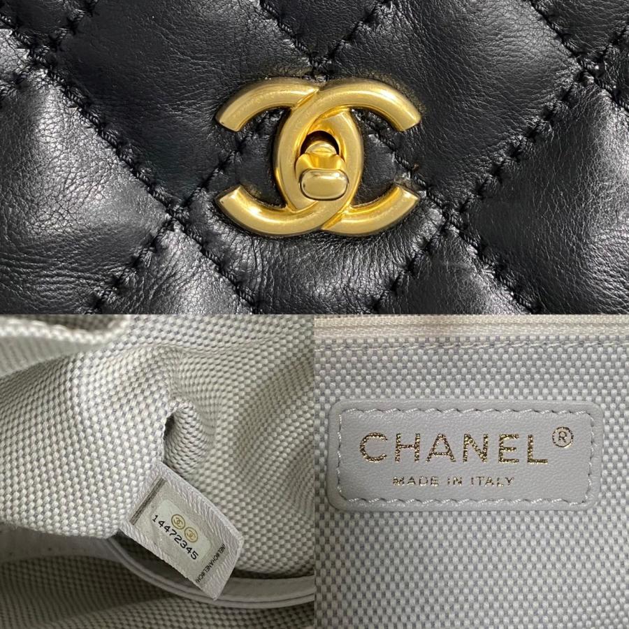 CHANEL ほぼ未使用 袋付 シール カード有 14番台 シャネル ワイルド 