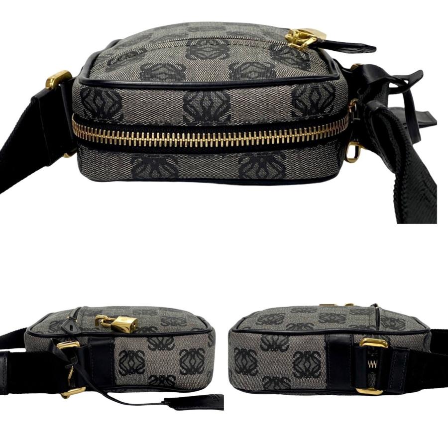 LOEWE 未使用保管品 希少品 ロエベ アナグラム ロゴ 柄 レザー LOEWE 未使用保管品 希少品 ロエベ アナグラム ロゴ 柄 レザー