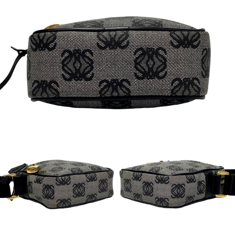 LOEWE 未使用保管品 希少品 ロエベ アナグラム ロゴ 柄 レザー LOEWE 未使用保管品 希少品 ロエベ アナグラム ロゴ 柄 レザー