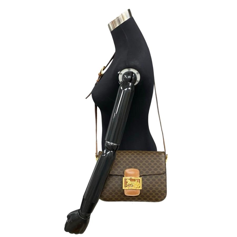 極 美品 CELINE セリーヌ ヴィンテージ マカダム ブラゾン