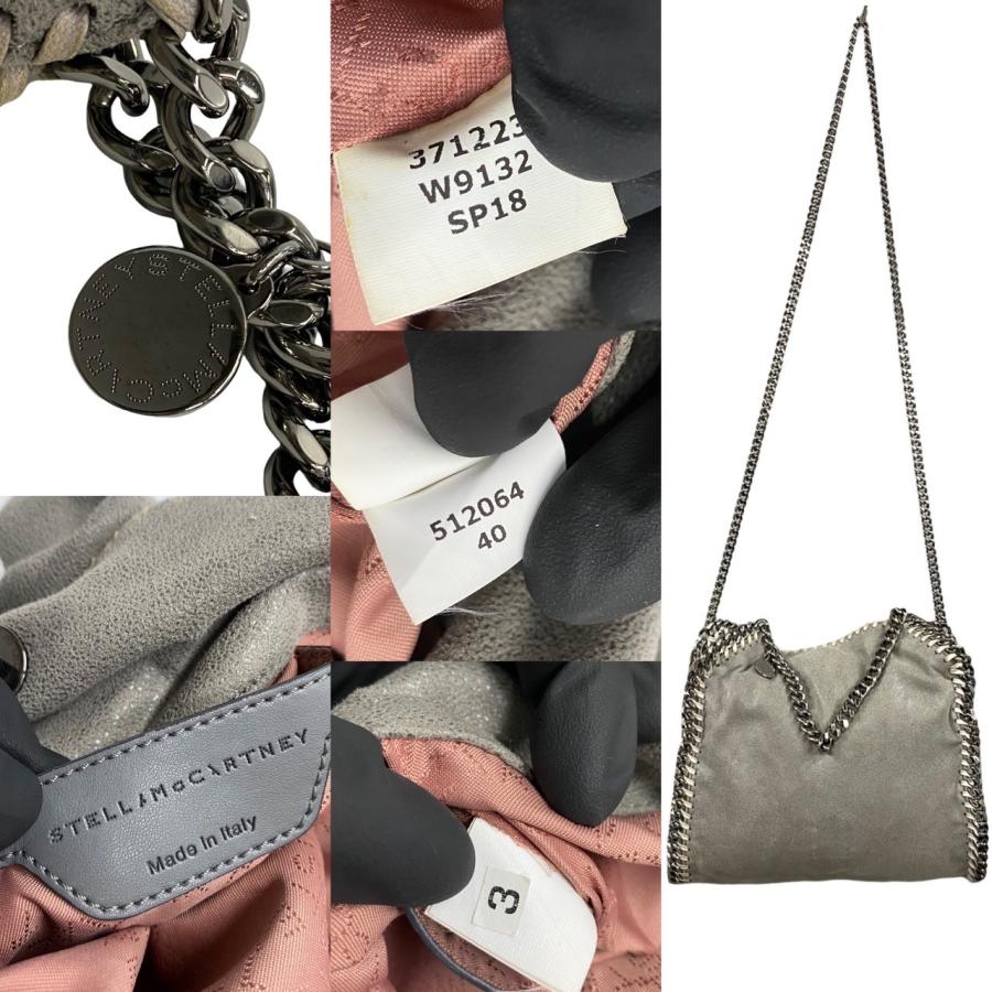 極 美品 Stella McCartney ステラマッカートニー ファラベラ レザー  