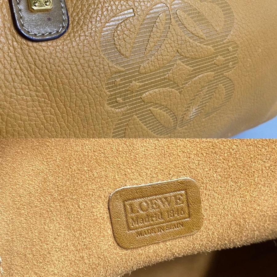 LOEWE 美品 レア ロエベ アナグラム ロゴ レザー 本革 ミニ LOEWE 美品 レア ロエベ アナグラム ロゴ レザー 本革 ミニ