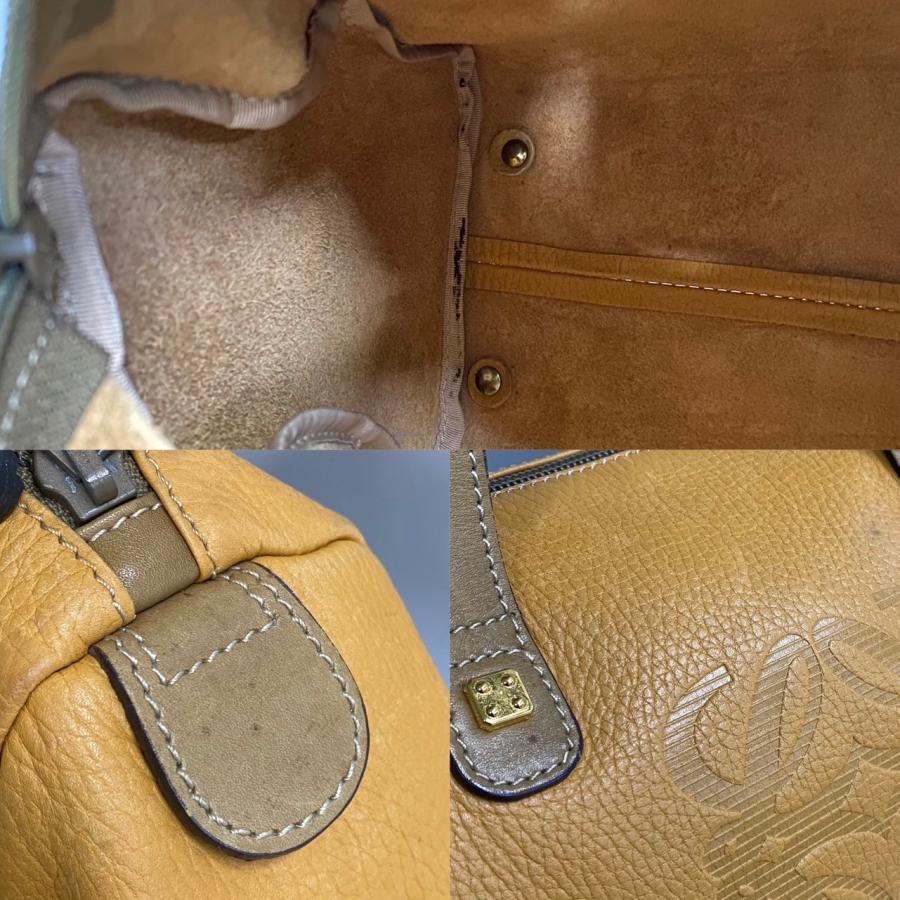 LOEWE 美品 レア ロエベ アナグラム ロゴ レザー 本革 ミニ LOEWE 美品 レア ロエベ アナグラム ロゴ レザー 本革 ミニ