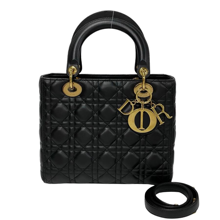 ほぼ未使用 箱 袋付 Christian Dior ディオール レディ