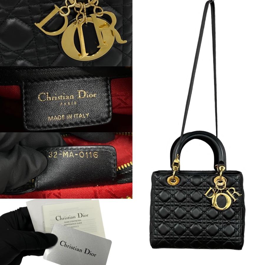 ほぼ未使用 箱 袋付 Christian Dior ディオール レディディオール
