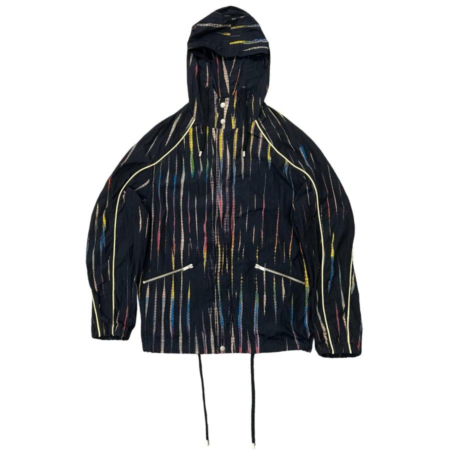 極美品 SAINT LAURENT PARIS サンローランパリ ストライプ ナイロン 