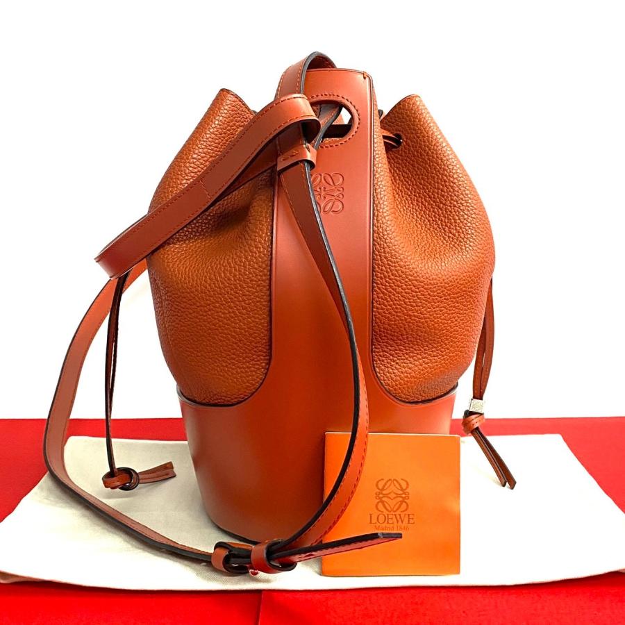 LOEWE（ロエベ） 未使用保管品 袋付き バルーンバッグ アナグラム ロゴ 