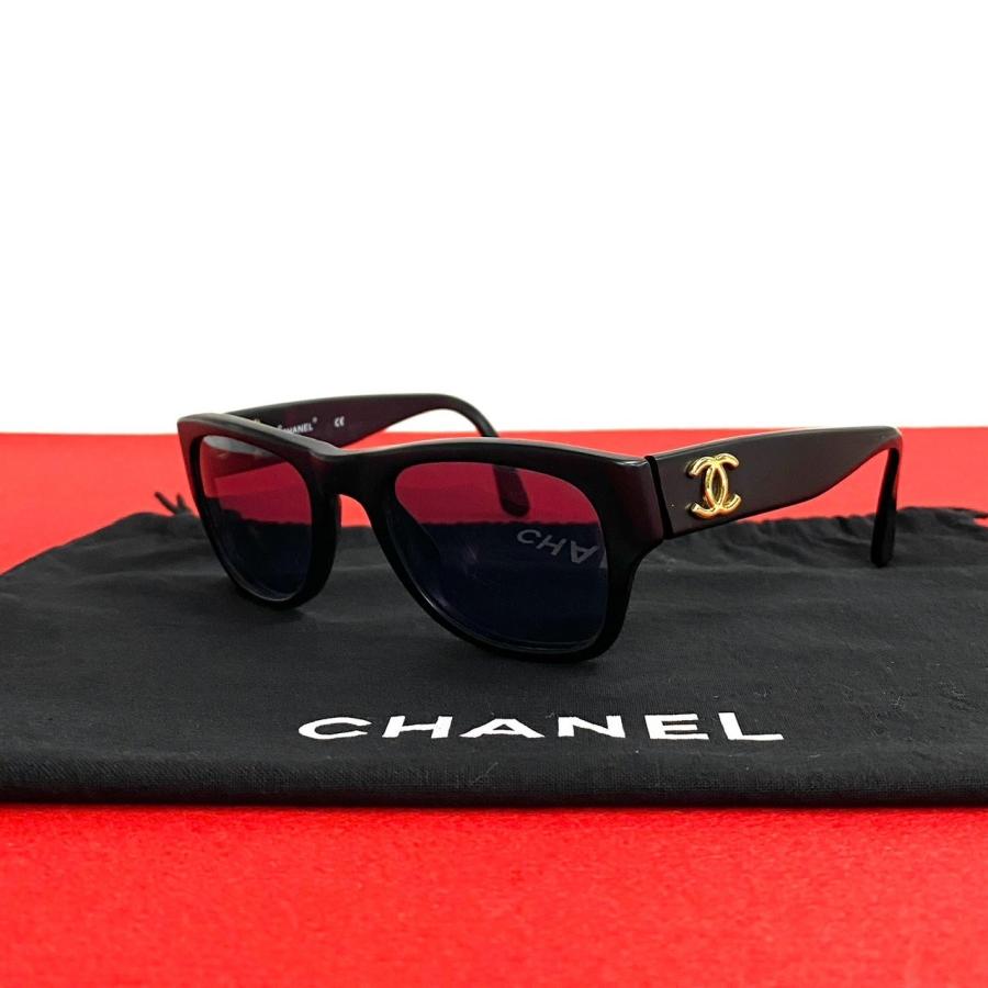 【極美品】シャネル サングラス ココマーク　マトラッセ CHANEL 正規品 極美品】 CHANEL シャネル ココマーク マトラッセ サングラス