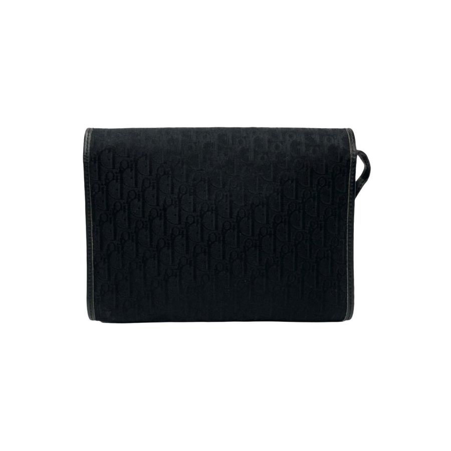 極 美品 Christian Dior ディオール トロッター ロゴ 柄 金具