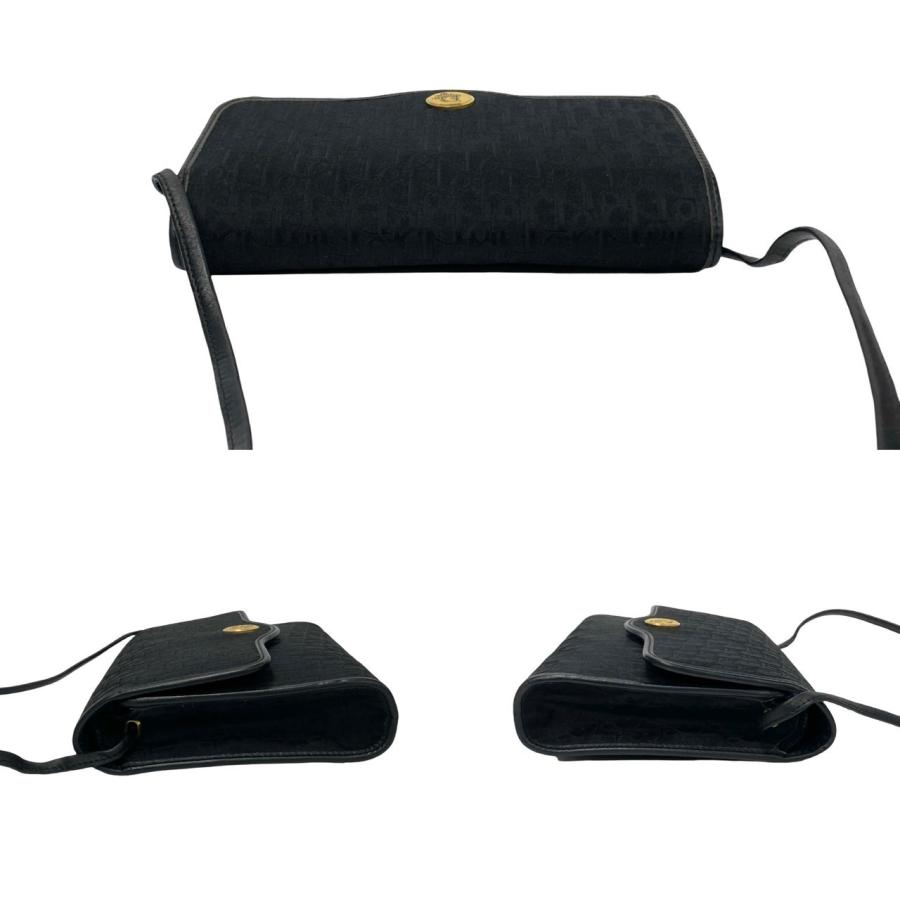 極 美品 Christian Dior ディオール トロッター ロゴ 柄 金具