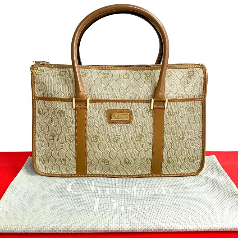 極 美品 Christian Dior クリスチャン ディオール ロゴ 金具 極 美品 Christian Dior クリスチャン ディオール ロゴ 金具