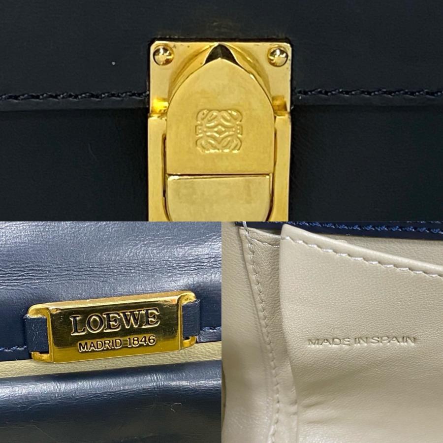 LOEWE 極 美品 袋付き ロエベ ヴィンテージ アナグラム ロゴ LOEWE 極 美品 袋付き ロエベ ヴィンテージ アナグラム ロゴ