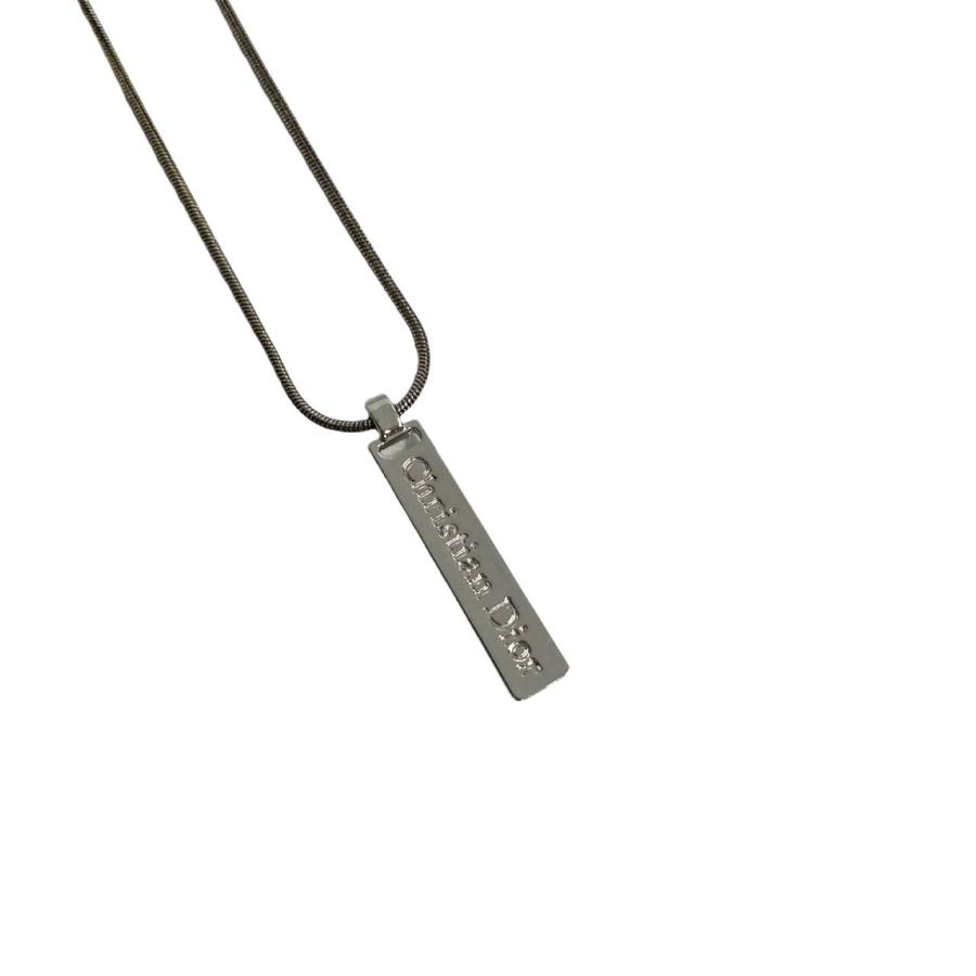 極 美品 Christian Dior ディオール ヴィンテージ ロゴ プレート