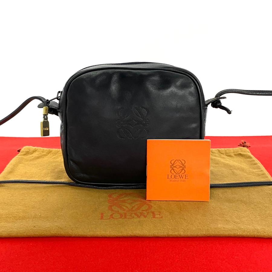 LOEWE 極 美品 希少品 ロエベ ヴィンテージ アナグラム ロゴ LOEWE 極 美品 希少品 ロエベ ヴィンテージ アナグラム ロゴ
