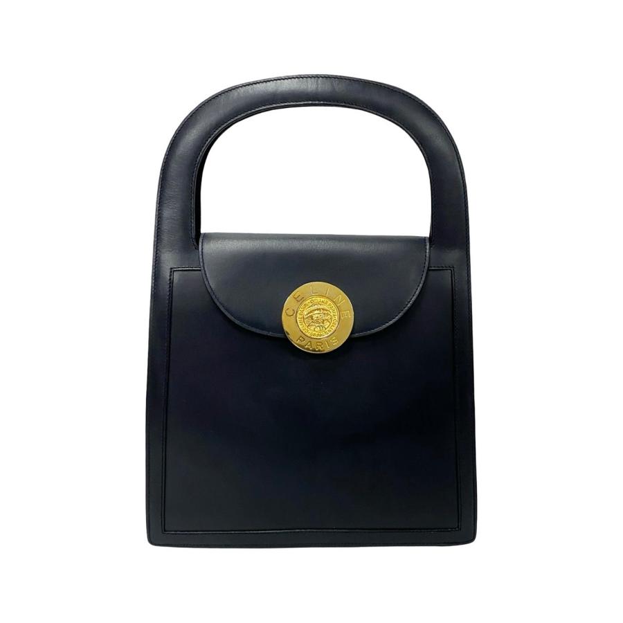CELINE（セリーヌ） 極 美品 希少品 ヴィンテージ 地球儀 ロゴ 金具