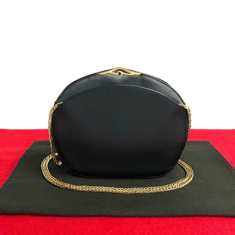 Cartier 極 美品 希少品 CARTIER カルティエ サファイアライン レザー 