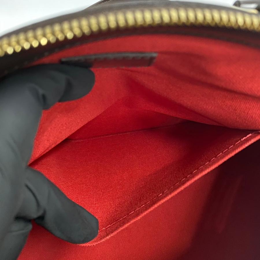 LOUIS VUITTON 極 美品 ルイヴィトン ヴェローナ PM ダミエ レザー 本 