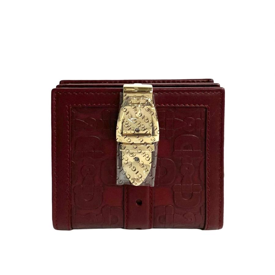 GUCCI（グッチ） 未使用保管品 箱付 ホースビット 柄 レザー 本革 二