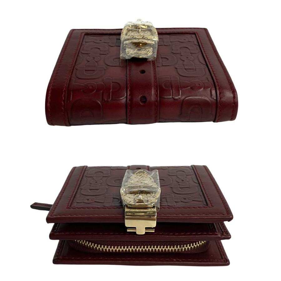 GUCCI（グッチ） 未使用保管品 箱付 ホースビット 柄 レザー 本革 二