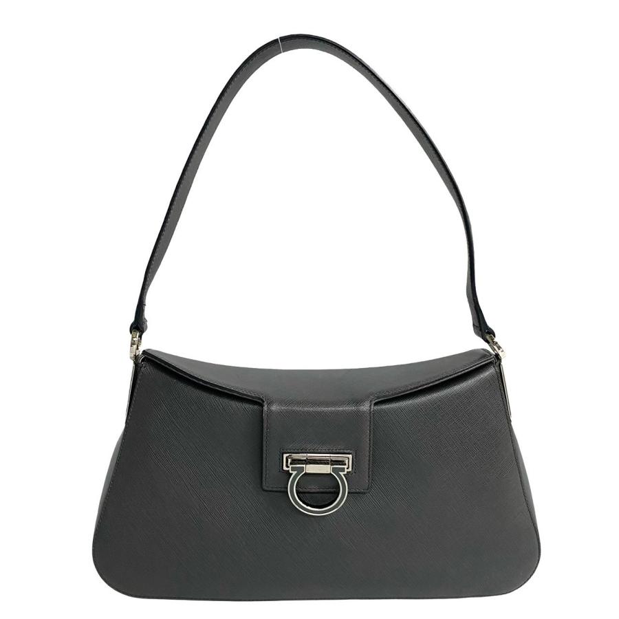 未使用級 サルバトーレフェラガモ ベルト レザー 本革 保存袋付き ブラック 未使用級 サルバトーレフェラガモ ベルト レザー 本革 保存袋