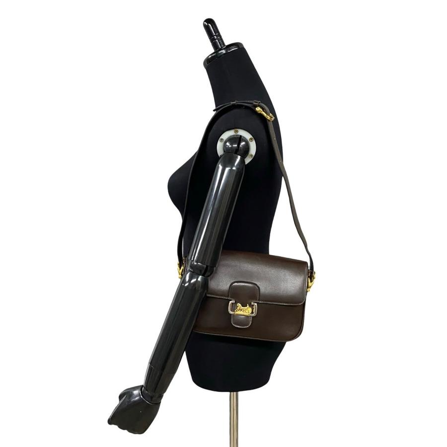 CELINE（セリーヌ） ほぼ未使用 袋付き 希少品 馬車金具 カーフレザー