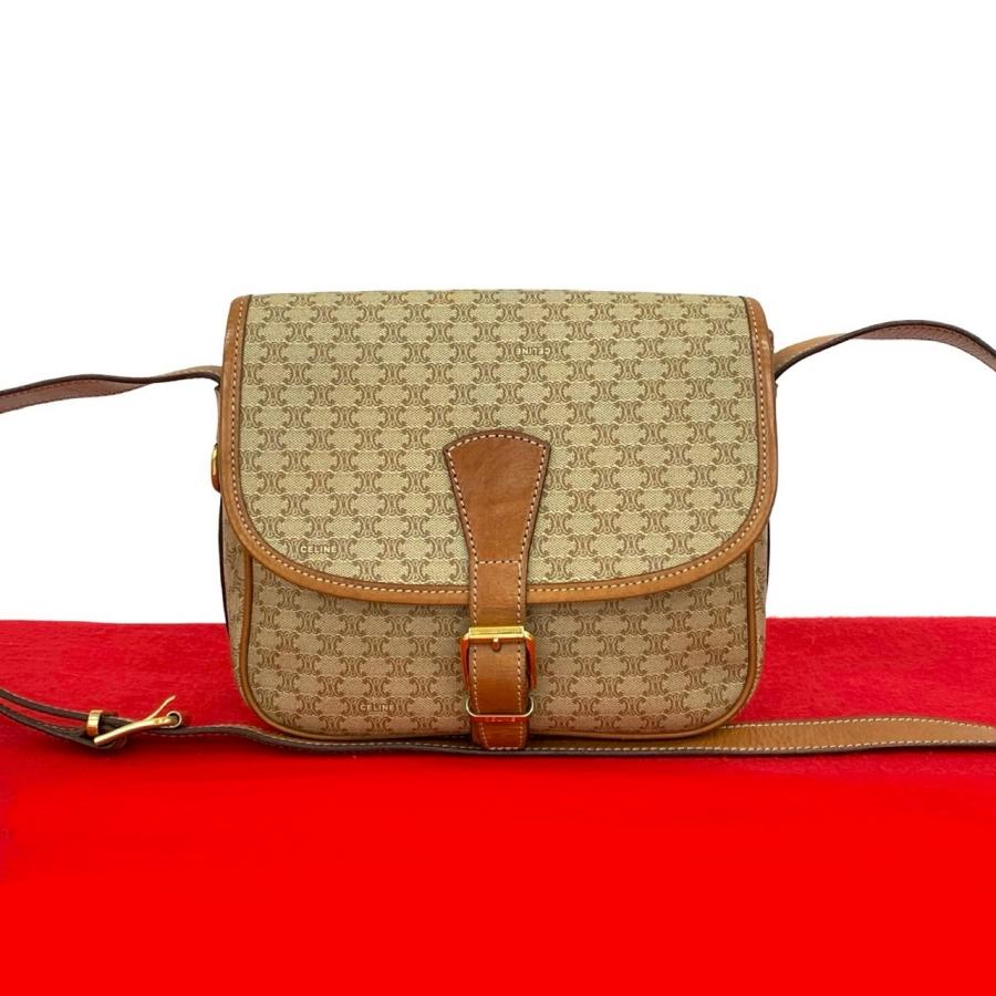 CELINE（セリーヌ） 極 美品 希少品 ヴィンテージ マカダム ブラゾン 
