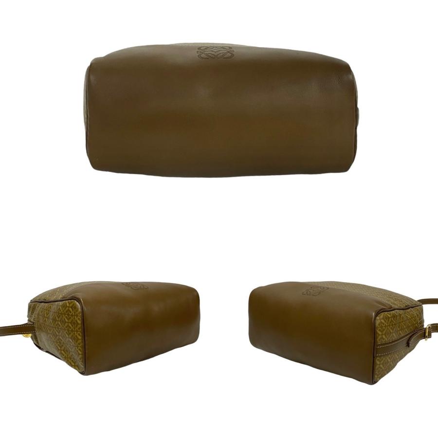 極 美品 希少品 箱付き LOEWE ロエベ ヴィンテージ アナグラム ロゴ 総 