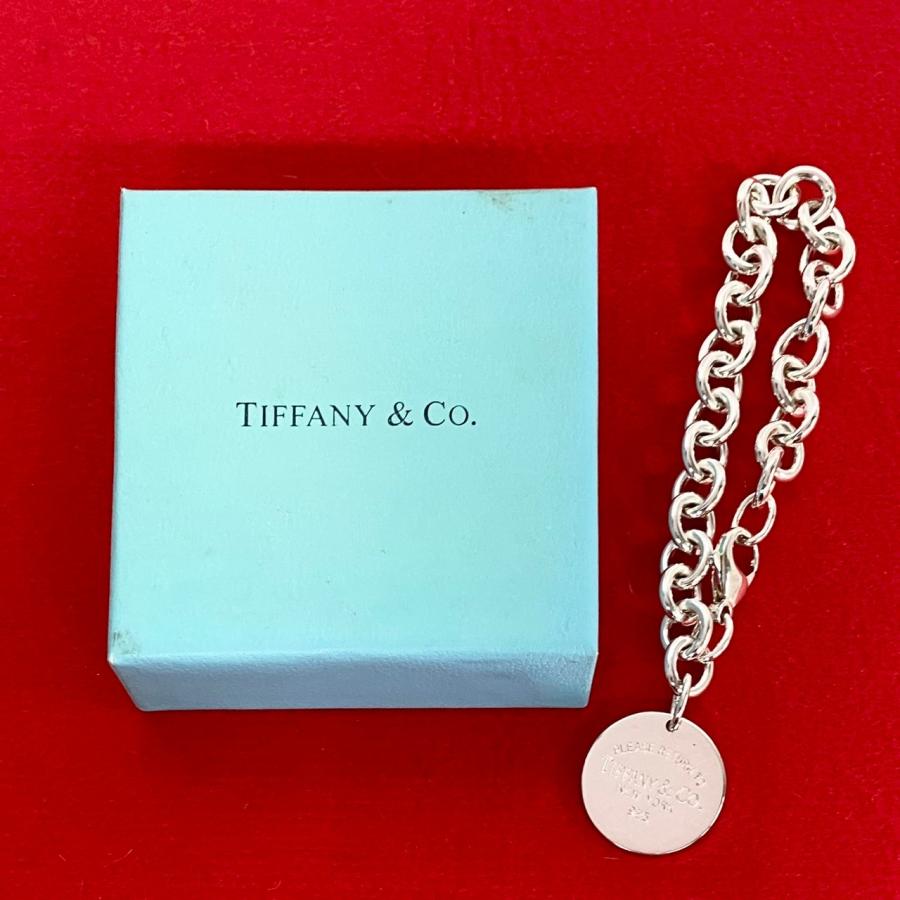 TIFFANY&Co. 極 美品 ティファニー リターントゥ ラウンドタグ TIFFANY&Co. 極 美品 ティファニー リターントゥ ラウンドタグ