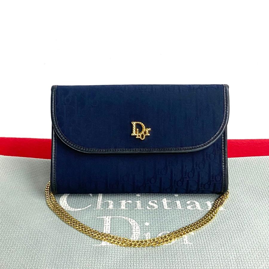 極 美品 Christian Dior ディオール トロッター 柄 レザー 本革 極 美品 Christian Dior ディオール トロッター 柄 レザー 本革
