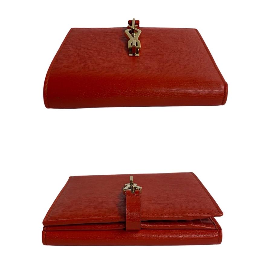 未使用保管品 箱付 GUCCI グッチ ジャッキー 金具 レザー 本革 二 