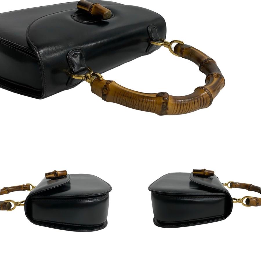 GUCCI 極 美品 オールドグッチ ヴィンテージ バンブー ターンロック