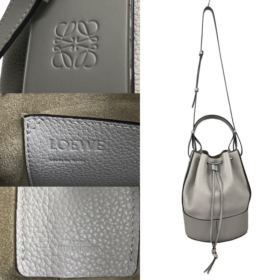 LOEWE（ロエベ） ほぼ未使用 袋付き バルーンバッグ アナグラム ロゴ