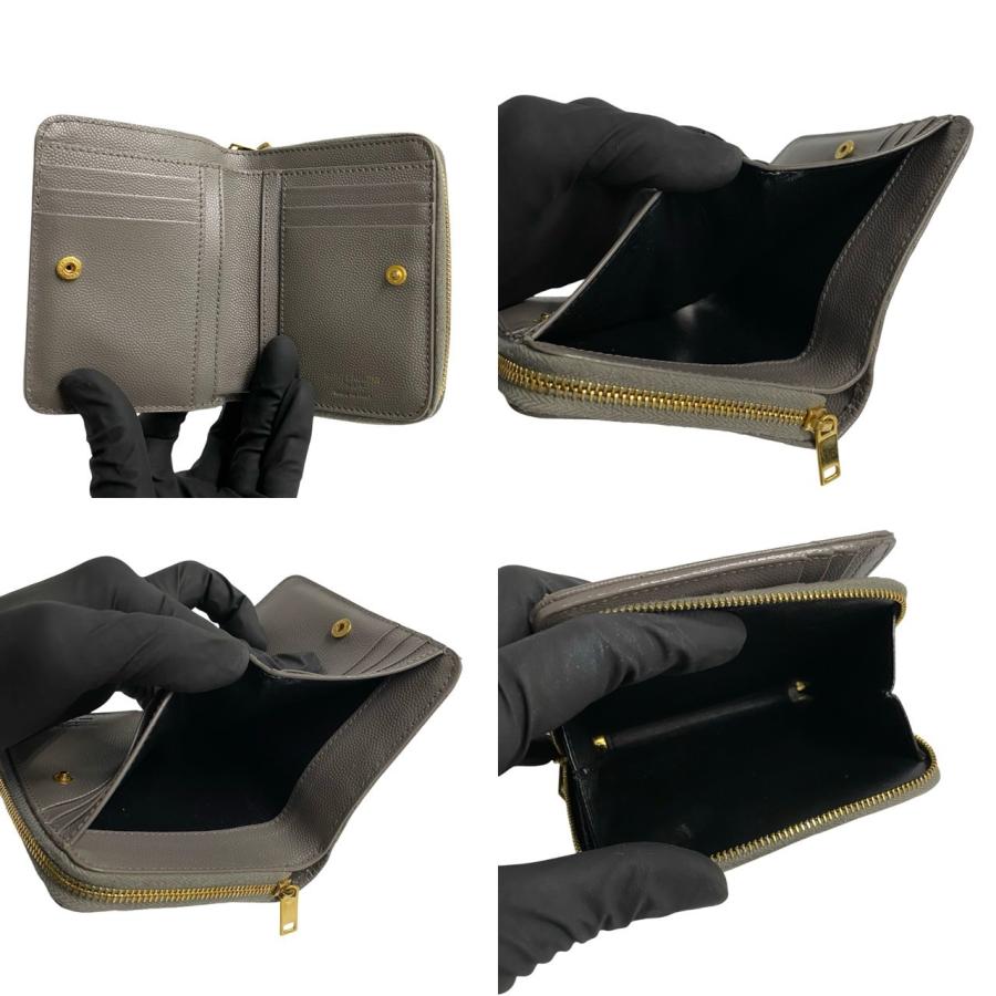 極 美品 希少品 SAINT LAURENT PARIS サンローランパリ ラウンド 極 美品 希少品 SAINT LAURENT PARIS サンローランパリ ラウンド