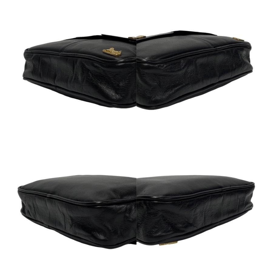 CELINE 極 美品 セリーヌ ヴィンテージ 馬車金具 カーフレザー CELINE 極 美品 セリーヌ ヴィンテージ 馬車金具 カーフレザー