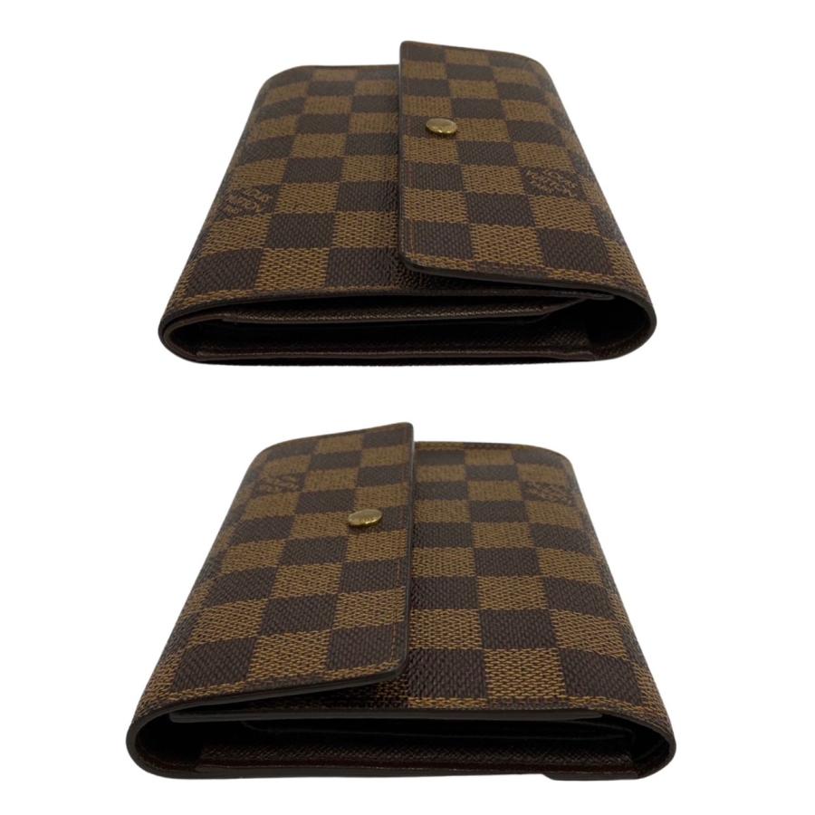 極 美品 パスケース付き LOUIS VUITTON ルイヴィトン ポルトトレゾール 
