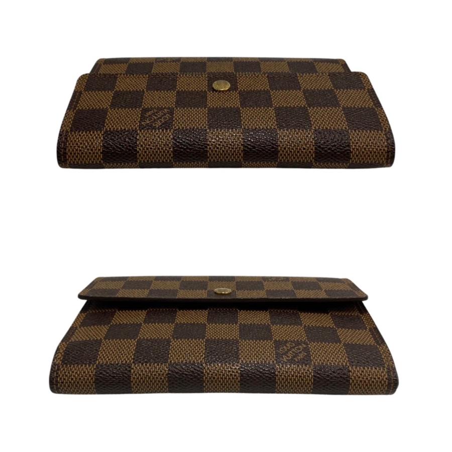 極 美品 パスケース付き LOUIS VUITTON ルイヴィトン ポルトトレゾール 