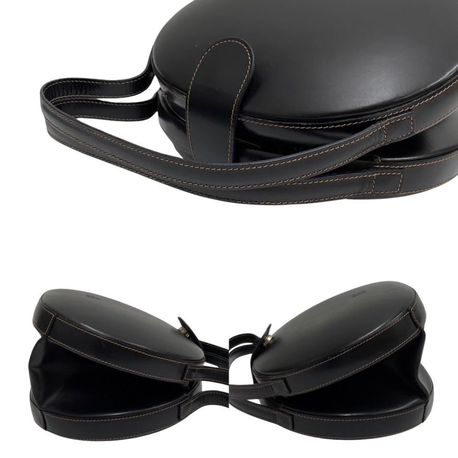 LOEWE（ロエベ） 極 美品 希少品 保存袋付 アナグラム ロゴ カーフ