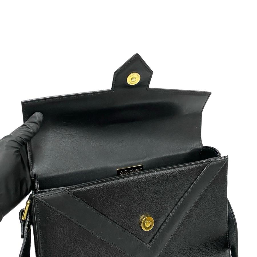 極美品✨イヴ・サンローラン　ショルダーバッグ　ヴィンテージ　レザー Yves Saint Laurent（イヴ・サンローラン） 極 美品 箱 袋付