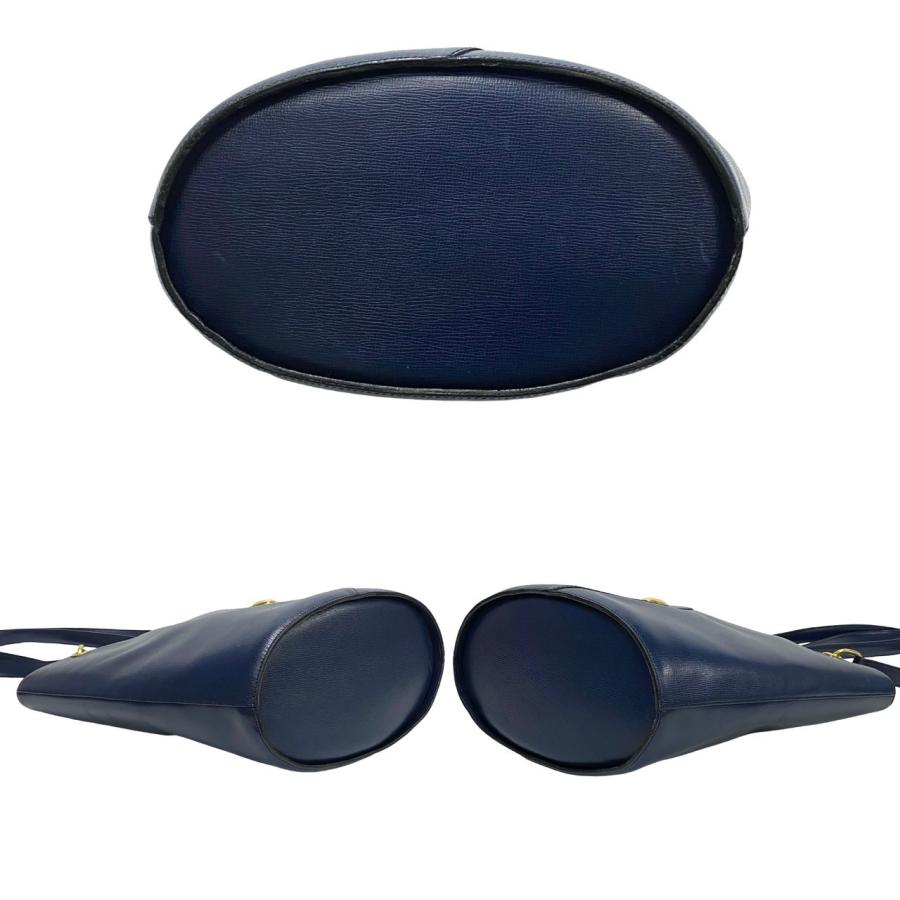 極 美品 Christian Dior ディオール ヴィンテージ CD ロゴ 金具 レザー