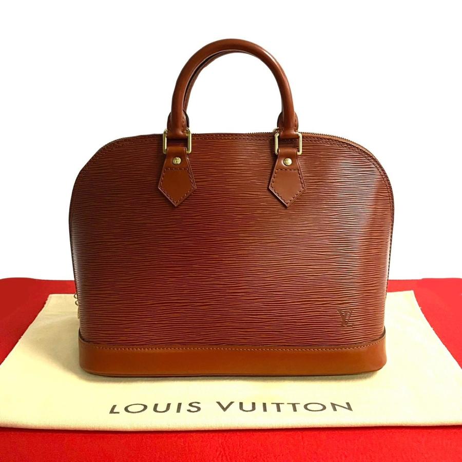 LOUIS VUITTON 極 美品 ルイヴィトン ヴィンテージ アルマ エピ レザー 