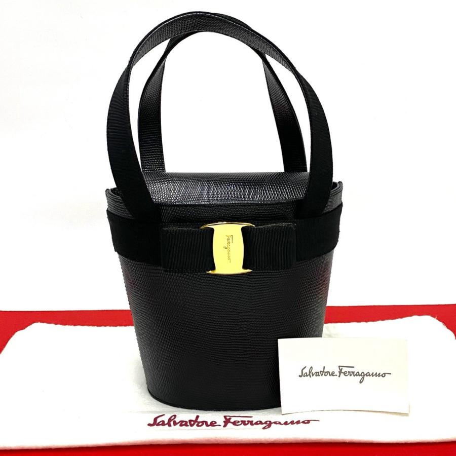 極 美品 袋付 希少品 Salvatore Ferragamo サルヴァトーレフェラガモ 
