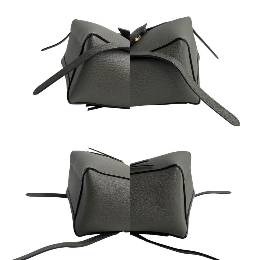 CELINE ほぼ未使用 袋付 セリーヌ ベルトバッグ マイクロ レザー 本革 