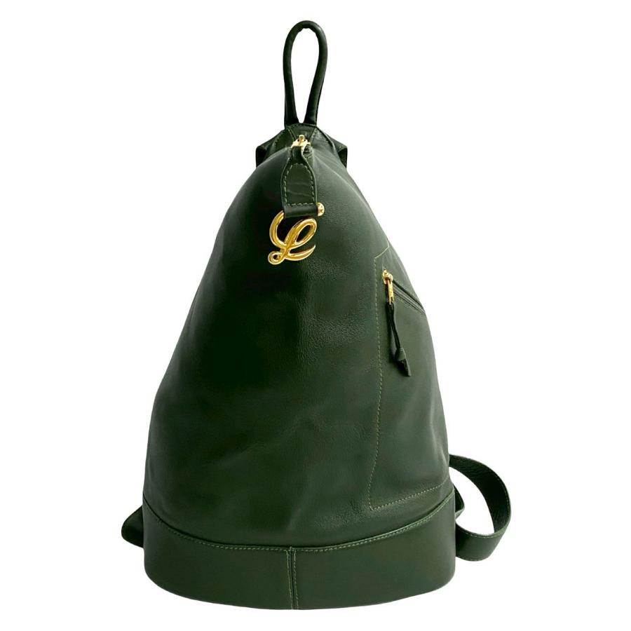 極 美品 LOEWE ロエベ ヴィンテージ アントン アナグラム ロゴ 金具 