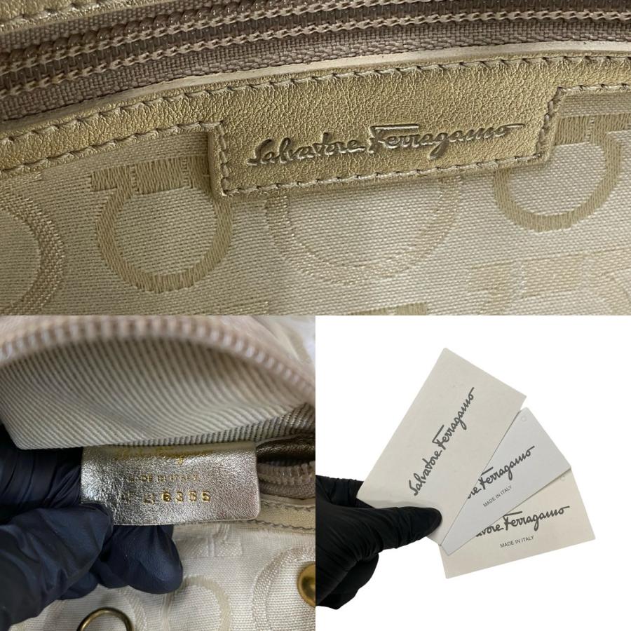 極 美品 袋付 Salvatore Ferragamo サルヴァトーレフェラガモ
